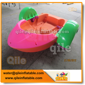 Kids Paddle Boat Aqua Toy Hand Boat for Rental