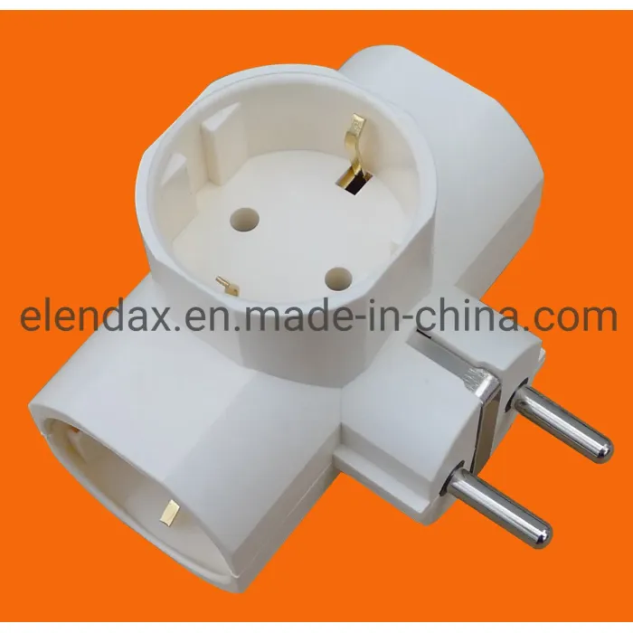 Adaptor Universal Steker 2 Pin dengan Lampu