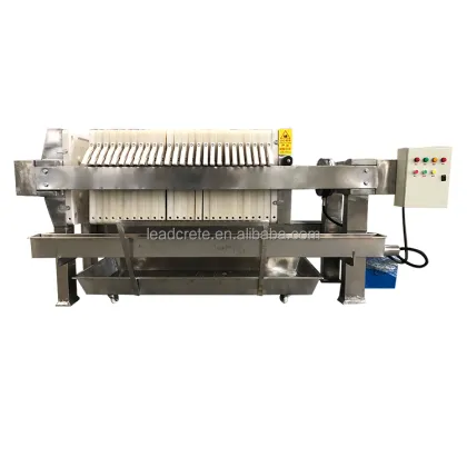 Sunflower Seeds Coconut Oil Press Filter Membrane SS Filter Press Equipment with Filter Cloth