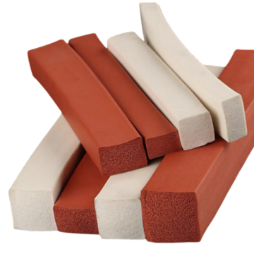 High Temperature Resistant Foam Silicone Rubber Seal Strips