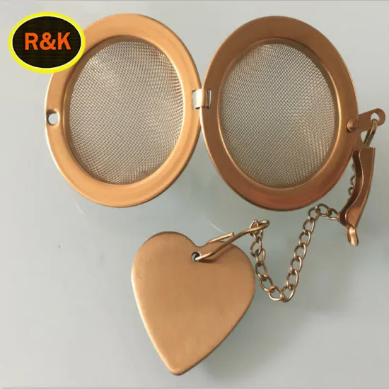 Heart pendant stainless steel tea ball infuser food grade stainless steel tea ball