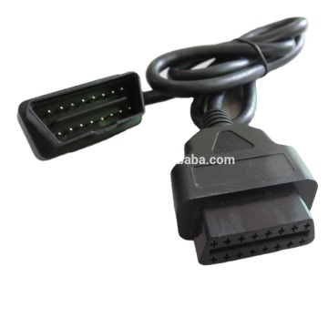 180 Degree Male and Female Molding OBD2 Cable