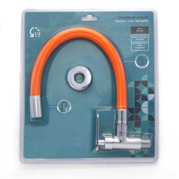 Brass Body Flexible Rubber Silicone Single Cold Faucet