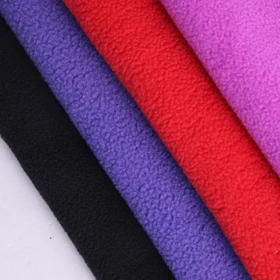 Winter Jackets Anti Static Polar Fleece Fabric