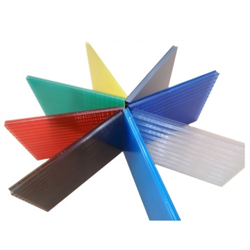 PC Transparent Corrugated Plastic Roofing Sheets: Clear Polycarbonate Sheet for Roofing Applications