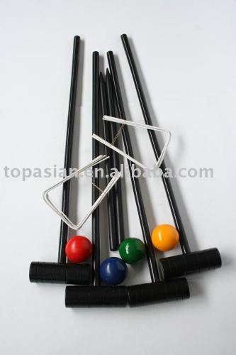 deluxe croquet set