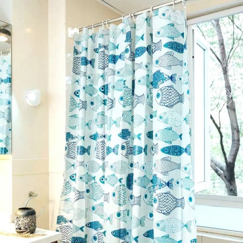 Shower Curtain PEVA Classic Fish