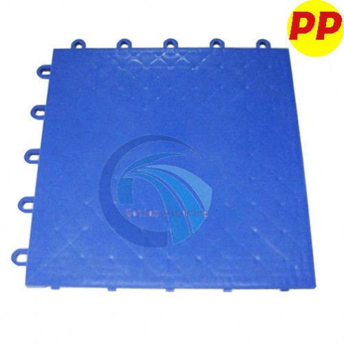 Pp Indoor Soccer Flooring, Customized Interlocking Suspended Modular Sports Floor