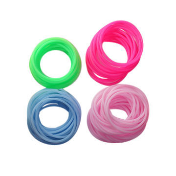 Promotional silicone rubber bands with fast delivery