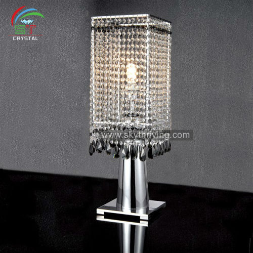 decoration table lamp/ table lamp with crystal shade/ crystal bead table lamp