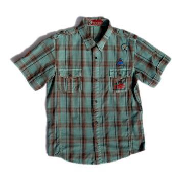 Tabby Cloth Men\'s Short Sleeve Shirt