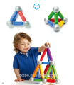 Jumbo constructeurs magnétiques pour enfants SmartMax Max bâtons Bars