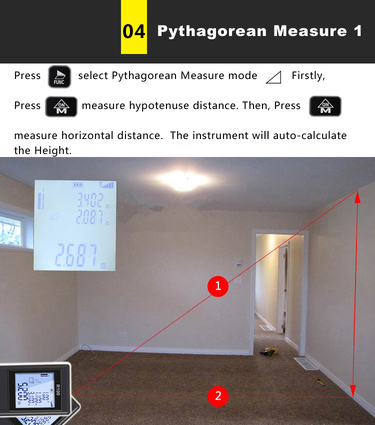 Distance Measuring Device Laser