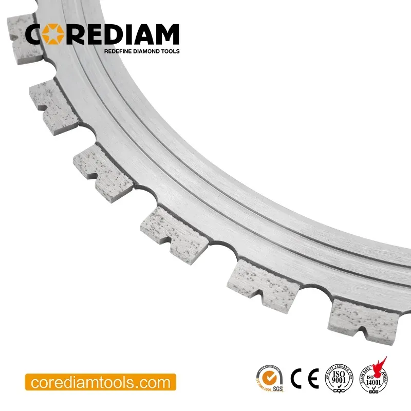 394mm Laser Welded Diamond Tool Ring Saw Blade