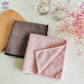 Polyester brocade flat pearl towel