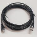 Male to Male Slim Telephone Extension Cord Cable