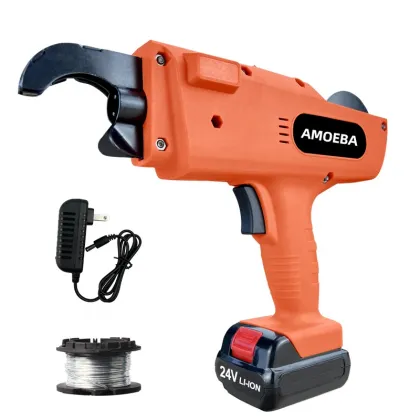 High Quality Cordless Rebar Tying Machine: Automatic Electric Rebar Tying Gun with Rechargeable Lithium Battery