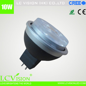 LED lighting / 10W CREE LED Bulb Spot light / MR16 12VDC / 600 lm