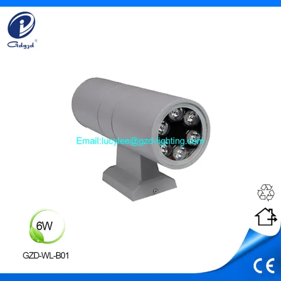 6W waterproof structure IP65 LED Wall light