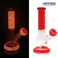 Glow In Dark Colorful Glass Beaker Bong