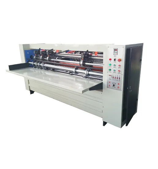 Thin Blade Slitter Scorer Cardboard Cutting Machine