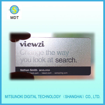 0.3mm PVC Transparent Business Card