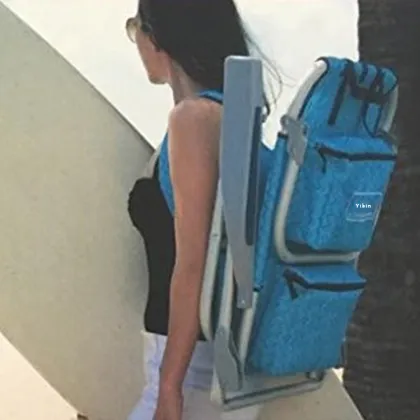 600D Polyester Tommy Bahama Backpack Cooler Chair With Storage Pouch