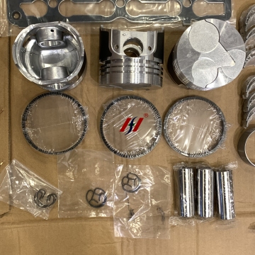 Kubota D1005 Parti del motore: kit di riparazione degli escavatori - pistone, asta di collegamento, guarnizione cilindro
