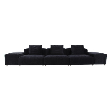 Sofa Modular Kain Modern Bergaya Ruang Tamu