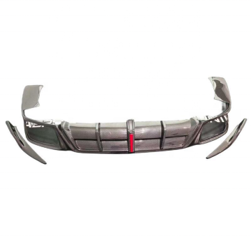 971 AE Style Carbon Fiber Rear Diffuser and Bumper Lip Kit for Porsche Panamera (2021+)