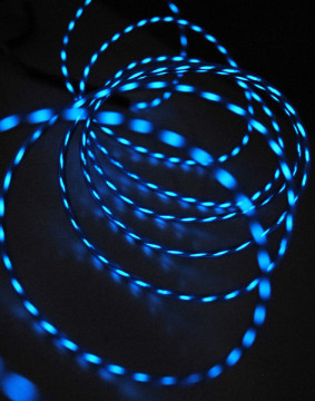 Hot and Beautiful EL Chasing Wire/EL Glowing Wire/EL Running Cable