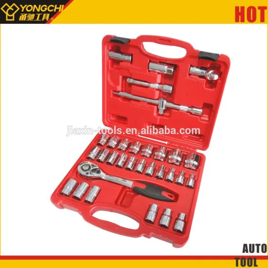 32 Pcs Socket and Wrench Set for Auto Tools