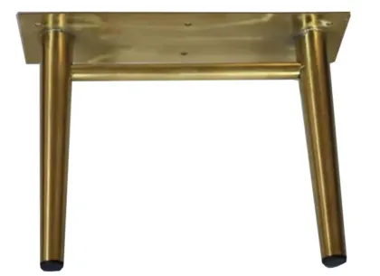 Vintage Furniture Leg Gold Stainless Steel Bed Legs