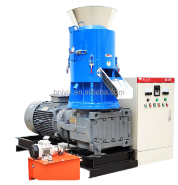 Household Mobile Wood Pelletizer: Biomass Pellet Making Machine with Diesel Feed