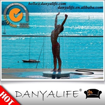 DYSHOWER-D1101A Danyalife Portable Stainless Steel Swimming Pool Shower