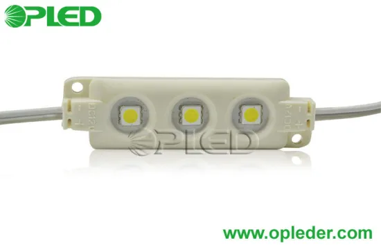 High Bright Plastic 12v 5050 Smd Led Module / Led Injection Module Ip67 For Sign
