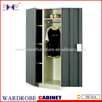 steel locker 2 doors steel wardrobe metal wardrobe dormitory wardrobe metal cupboard