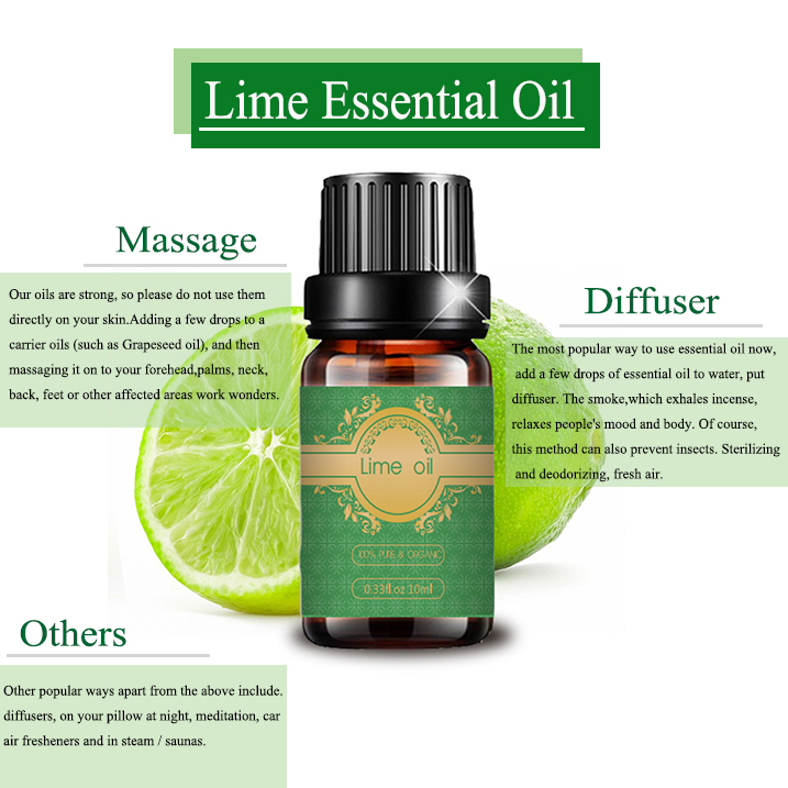 In Stock Lime Essential Oil for Boost Digestion