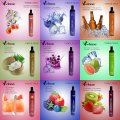 2000 nhát E Cig Vape Vidge Max dùng một lần