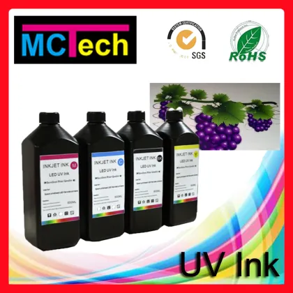 High quality UV Gloss Dry Fast digital UV ink for Roland Printer