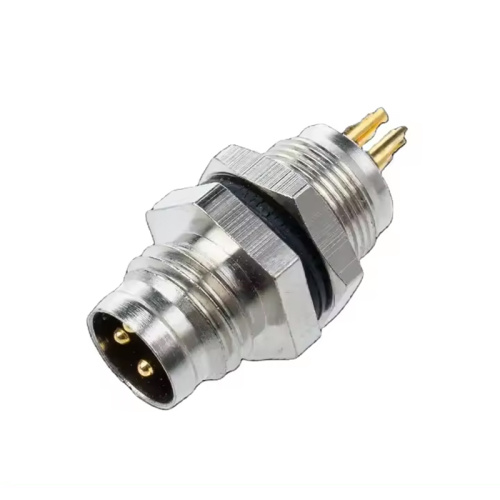 5-Pins M12 Solder Aviation Plug Socket Adapter Connector