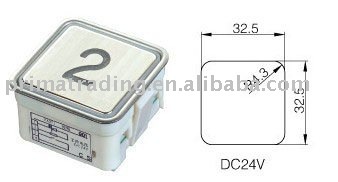 P-KA105---Elevator Push Button