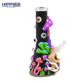 Fantasy Mushroom Skeleton Glass Water Smoke Bottle