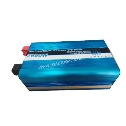 2000W DC 12V to AC 110V Car Power Inverter with 2 USB Ports