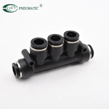 Sang-a PXG Black Plastic 5 Way Y Type Air Hose Connector