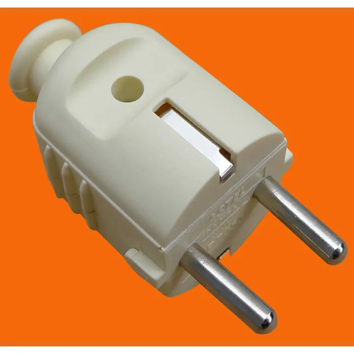 Steker Listrik PP 2 Pin dengan Bumi (P7053)