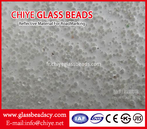 Dual-Coated Glass Beads Dual-Coated Glass Beads