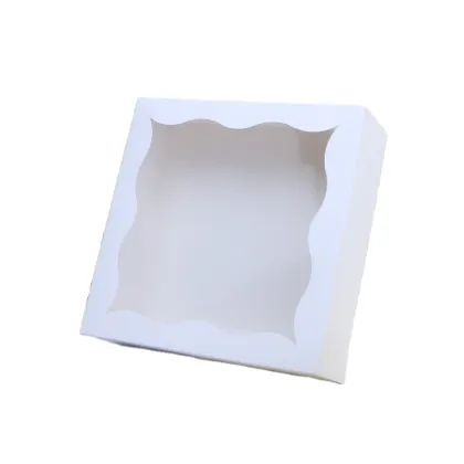 Clear Plastic Round Cake Boxes 12 inch - Packaging for Pastries, Cookies, and Small Cakes