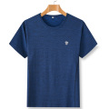 Men's Short Sleeve T-Shirt With Zipper