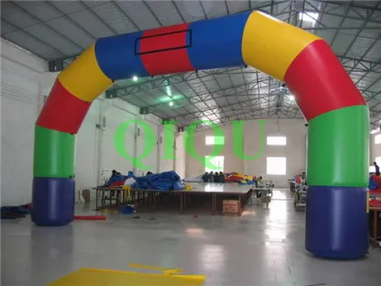 Commercial clown cartoon promotion inflatable arch door advertising